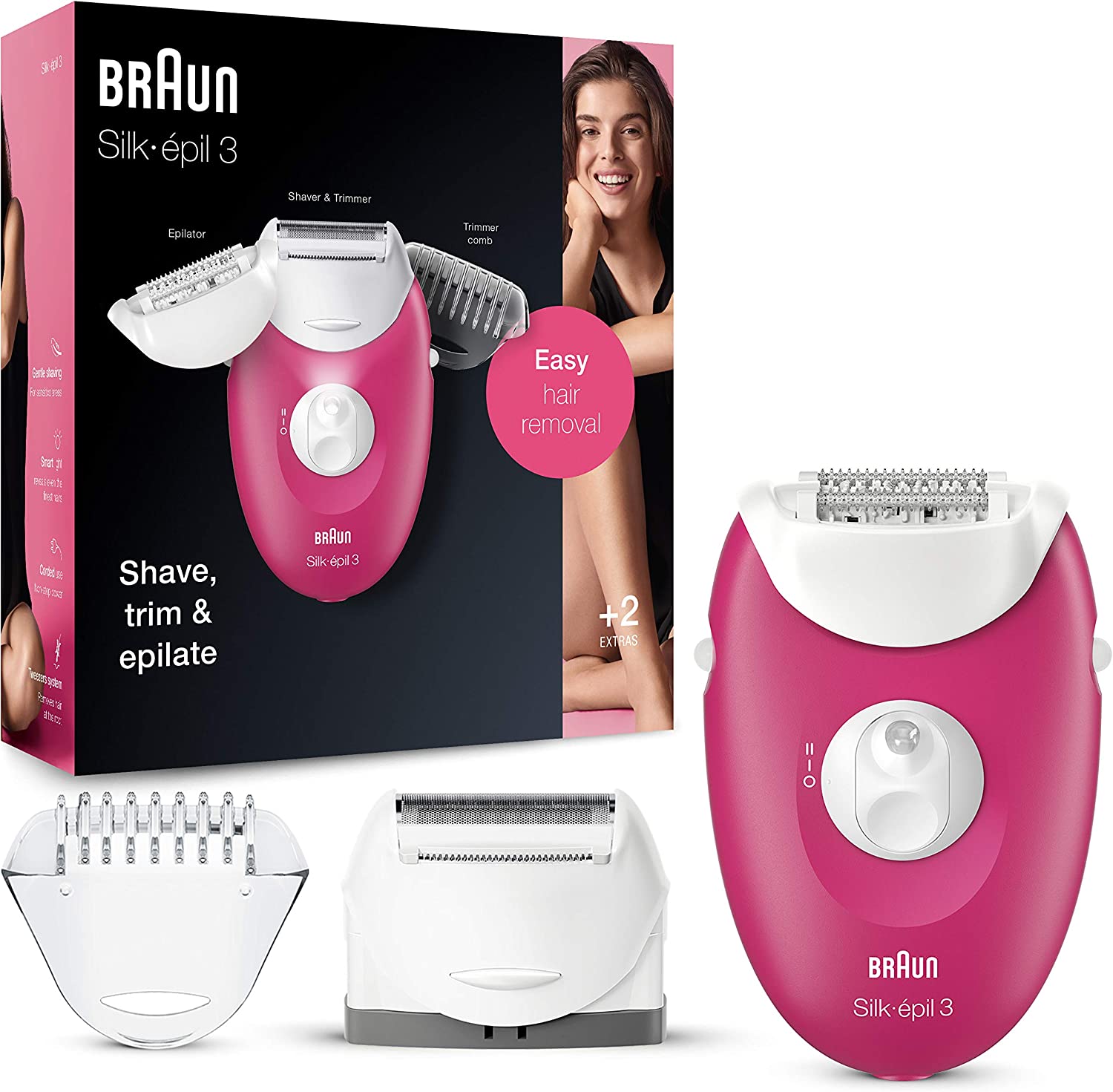 Braun Silk-épil 3 vs Braun Silk-épil 7 vs Braun Silk-épil 5 vs Braun Silk-épil 9
