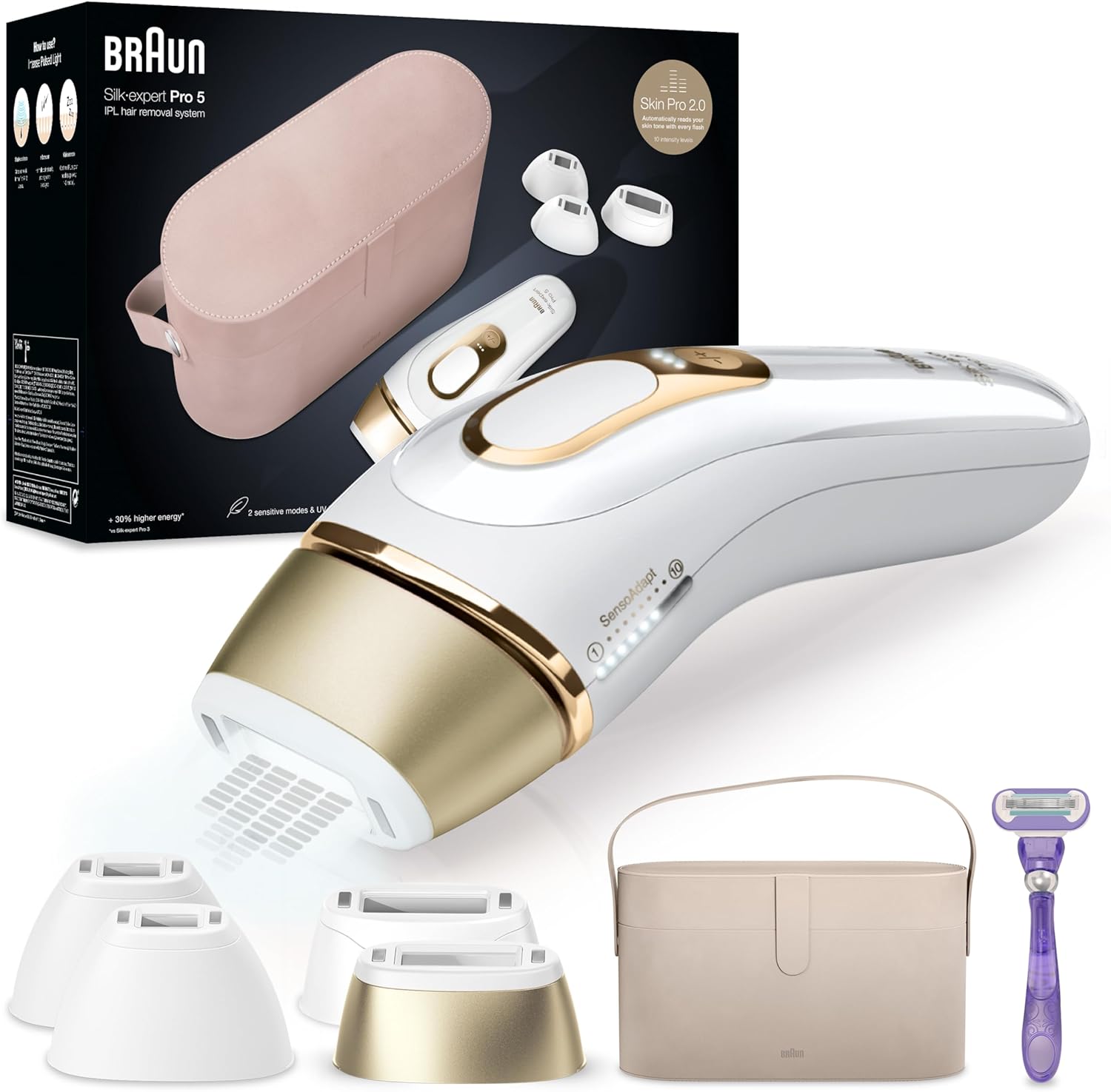 Braun Silk-expert Pro 5 vs Silk-expert Pro 3
