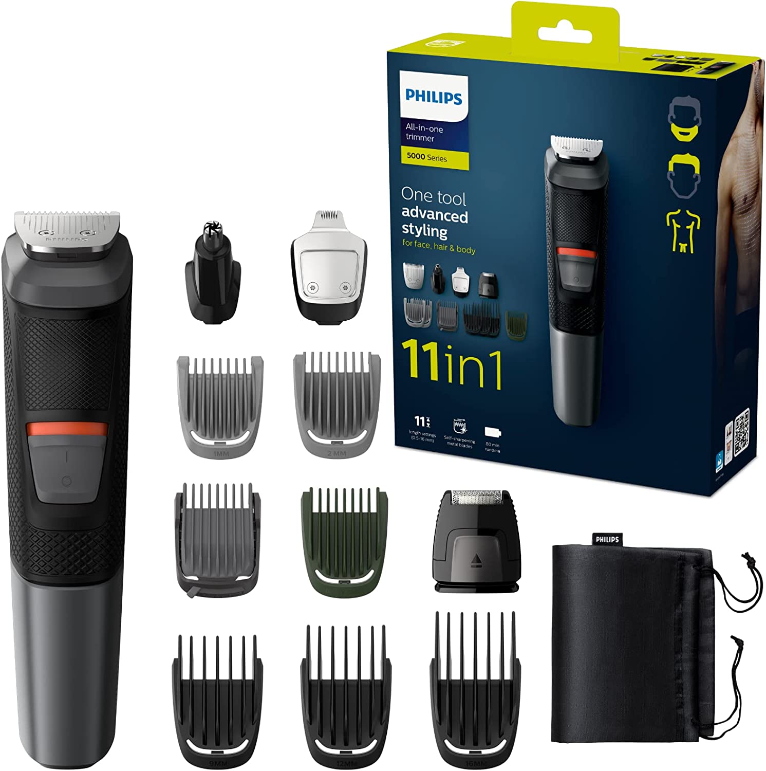 Philips Multigroom 5000 vs Philips Multigroom 3000 vs Philips Multigroom 9000 vs Philips Multigroom 7000