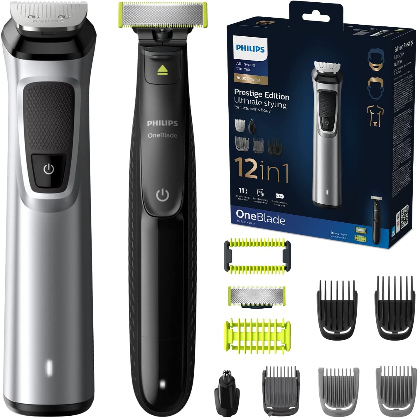 Philips Multigroom 9000 vs Philips Multigroom 7000 vs Philips Multigroom 5000 vs Philips Multigroom 3000