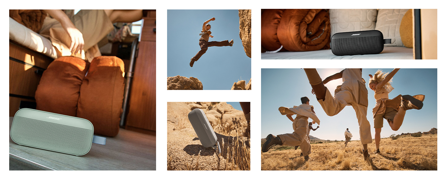 JBL Flip 7 vs Bose Soundlink Flex 2 diferenças