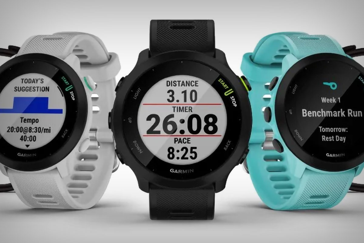 Garmin Forerunner 165 vs 55 comparativo